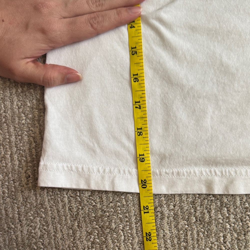 American Giant White Sleeveless Muscle Tank Top 100% Cotton USA Thick Size XS - Picture 4 of 5